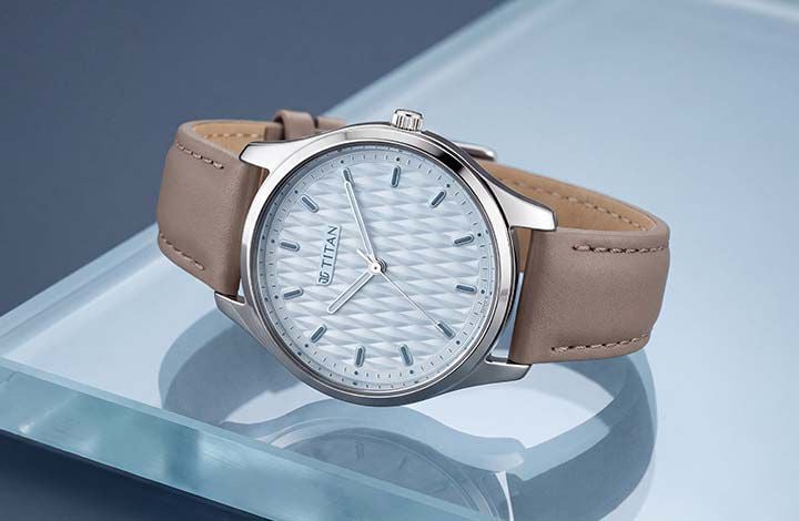 Titan Workwear Blue Dial Women
