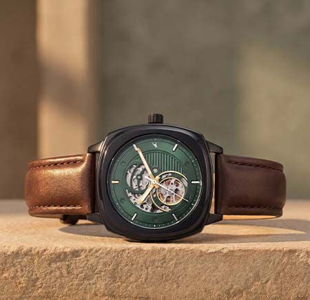 Fastrack Automatics Collection Green