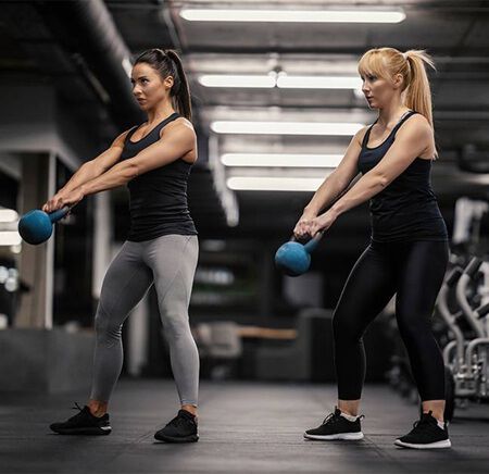 The Kettlebells Swing 