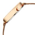 Fastrack Tick Tock Quartz Multifunction Pink Dial Stainless Steel Strap Watch For Girls - image number 3