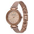 Anne Klein Quartz Analog Rose Gold Dial Metal Strap Watch for Women - image number 2