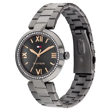 Tommy Hilfiger Quartz Analog Grey dial Stainless Steel Strap Watch for Women