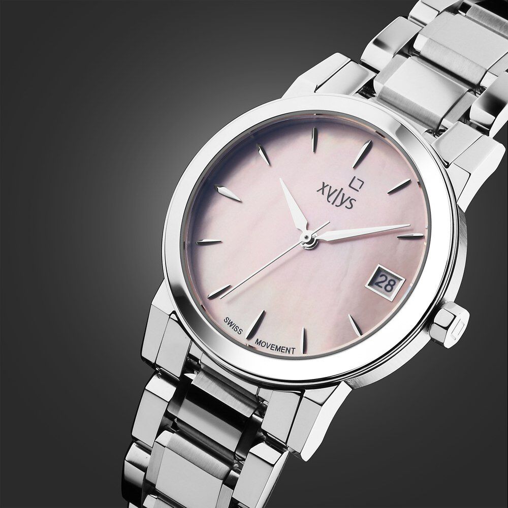 ymmtです(^^) Buy Online Xylys Ethereum Swiss Analog Stainless Steel Pink Dial