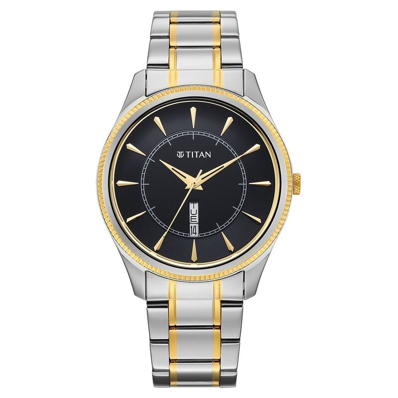 Titan Regalia Allure Classic Day-Date Men's Dress Watch
