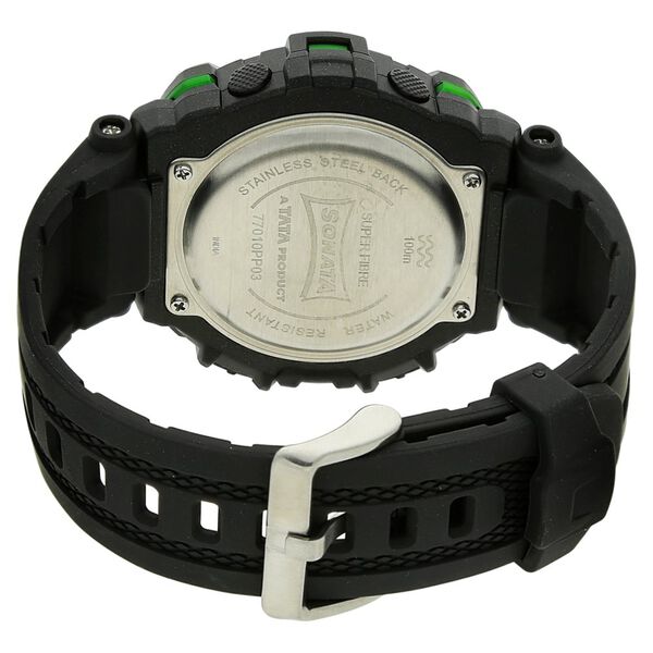 SF Digital Dial Plastic Strap Watch for Men - image number 3