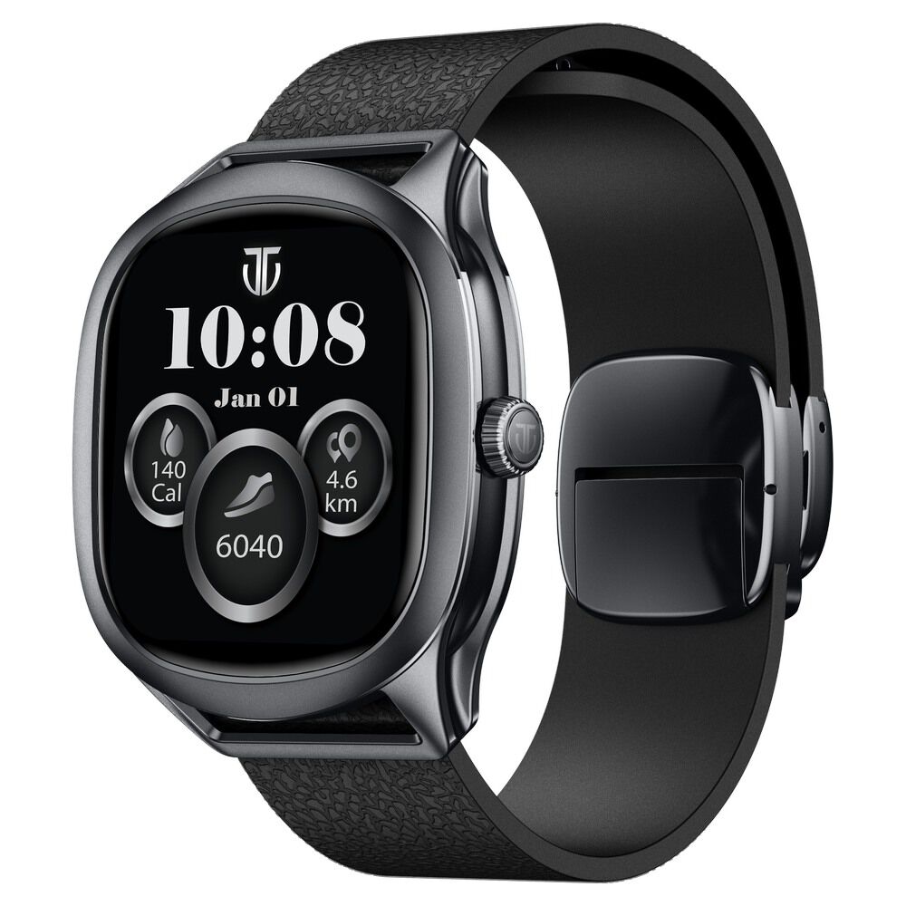 Titan EVOKE S Smartwatch with 1.7" AMOLED Display AI Chat Smart Glance Flush strap Transition Magnetic Precision Buckle-image-3