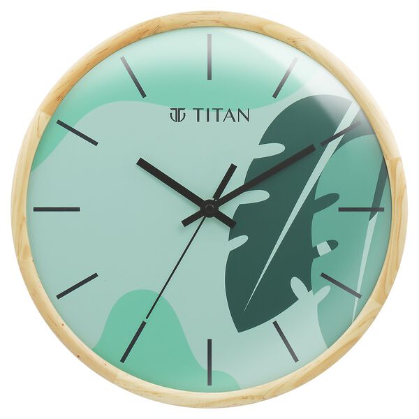Titan Contemporary Tropical Timepieces - Lush Green - 32 cm x 32 cm - image number 1