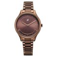 Fastrack Stunners Quartz Analog Brown Dial Brown Metal Strap Watch For Girls - image number 0