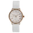Titan Quartz Analog with Date Black Dial Leather Strap Watch for Women