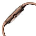 Vyb Slayer By Fastrack Quartz Analog Black Dial Brown Metal Strap Watch For Girls - image number 5