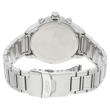 Titan Octane White Dial Quartz Multifunction Stainless Steel Strap watch for Men