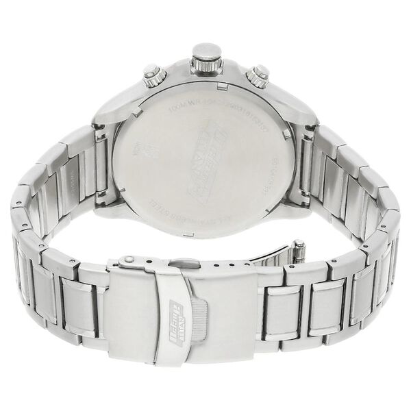 Titan Octane White Dial Quartz Multifunction Stainless Steel Strap watch for Men - image number 4