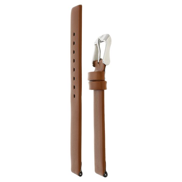 16 mm Brown Genuine Leather Strap for Women - image number 2
