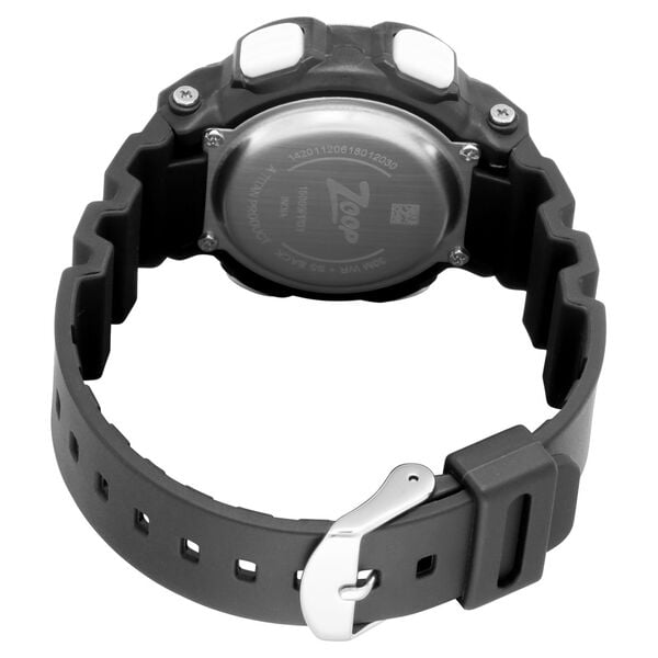 Zoop Digital Dial Black Polyurethane Strap Watch For Kids - image number 3