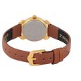 Titan Quartz Analog White Dial Leather Strap Watch for Women - image number 2