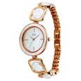 Titan Raga Power Pearls Quartz Analog Mother of Pearl Dial Rose Gold Metal Strap Watch For Women - image number 2