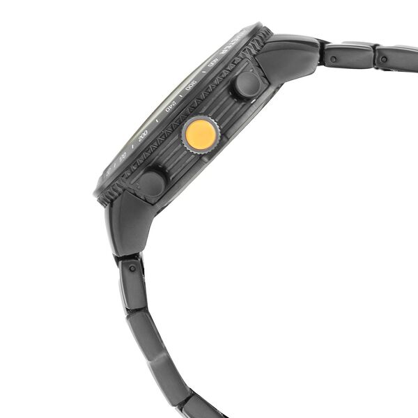 Titan Octane Black Dial Chrono Metal Strap watch for Men - image number 3