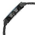 Fastrack Overdrive Quartz Chronograph Tachymeter Black Dial Black Stainless Steel Strap Watch For Guys - image number 3
