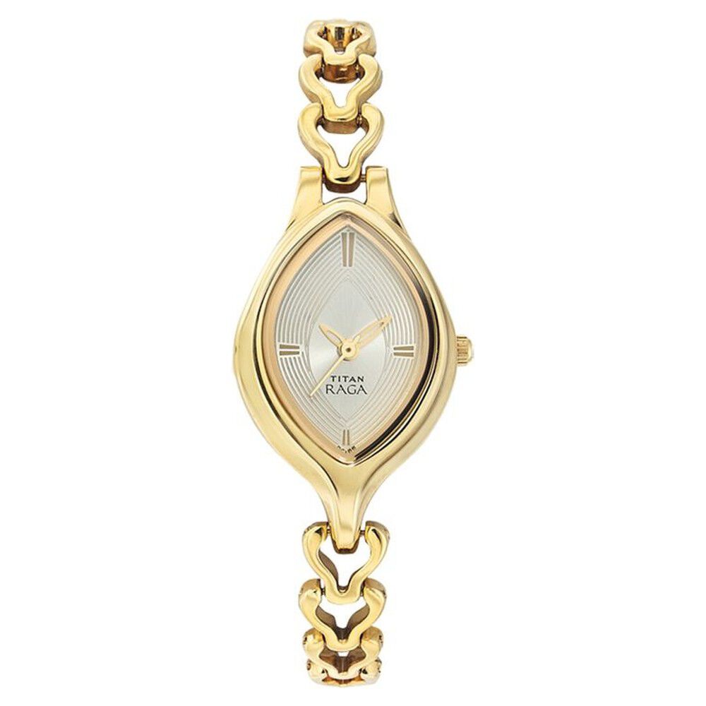 Titan ladies watch new arrivals golden colour