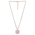 Sonata Poze Quartz Analog Pink Dial Rose Gold Colour Metal Strap Watch For Women - image number 2