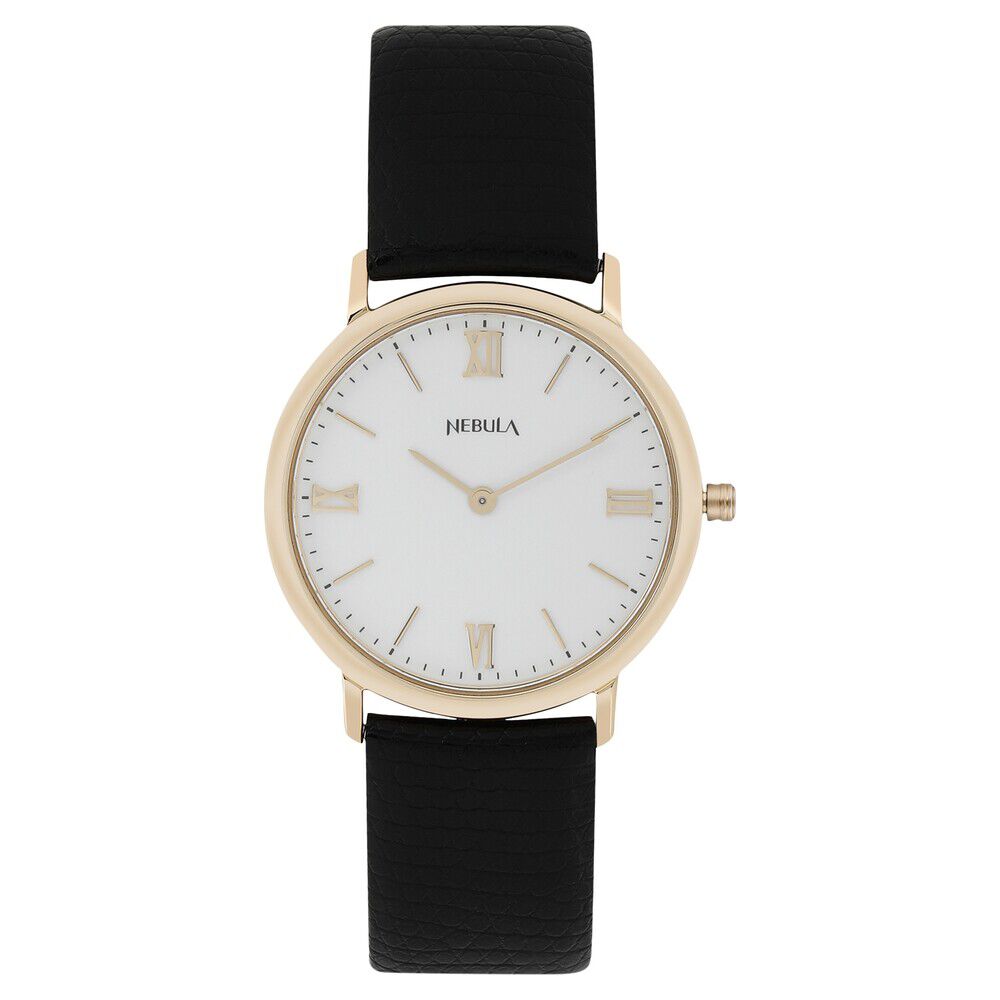 Buy Online Titan Nebula Quartz Analog 18 Karat Solid Gold Watch