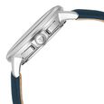 Titan Light leathers Multifunction Silver Dial Leather Strap Watch For Men - image number 3