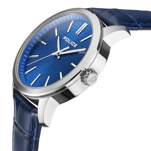 Police Blue Dial Blue Strap Analog Watch for Men - image number 1