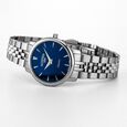 Roamer Classico Ladies Quartz Analog Blue Dial Silver Stainless Steel Strap Watch For Women - image number 3