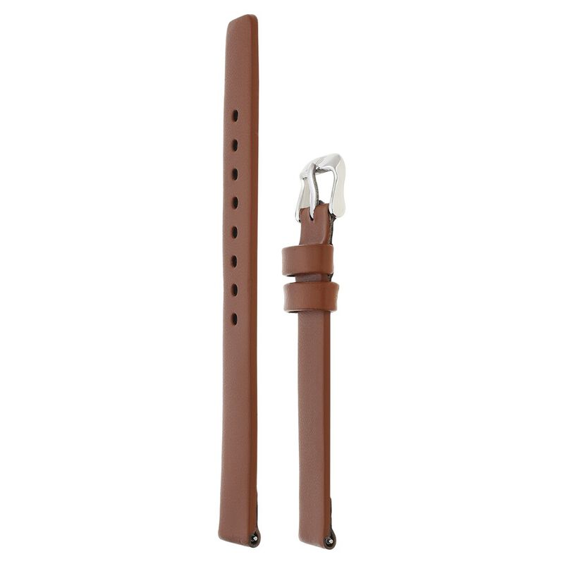 12 mm Brown Genuine Leather Strap for Women - image number 2