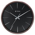 Titan Contemporary Balck Wall Clock - 32.5 cm x 32.5 cm (Medium) - image number 1