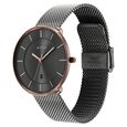 Titan Quartz Analog Anthracite Dial Stainless Steel Strap Watch for Men - image number 2