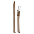 22 mm Brown Genuine Leather Strap for Men - image number 2