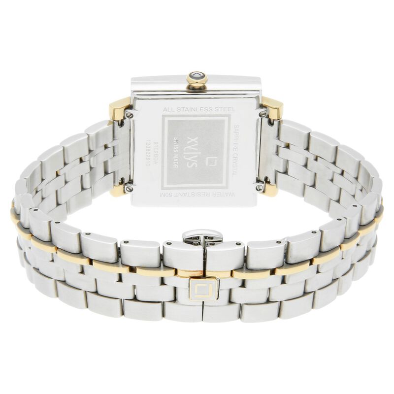 Xylys Quartz Analog Beige Dial Metal Strap Watch for Men - image number 3