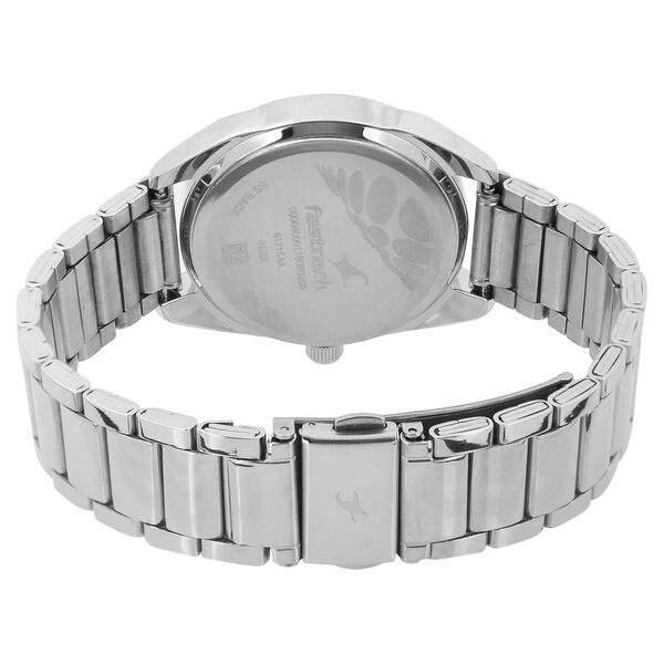 Fastrack Varsity Quartz Analog Black Dial Stainless Steel Strap Watch for Girls - image number 3