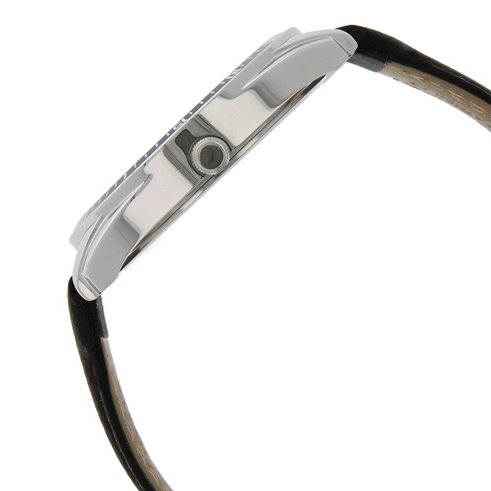 Buy Online Titan Quartz Analog with Date Black Dial Leather Strap Watch for Men ns1582kl02 Titan