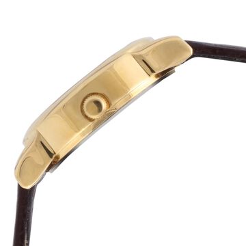 Sonata Quartz Analog Champagne Dial Leather Strap Watch for Women