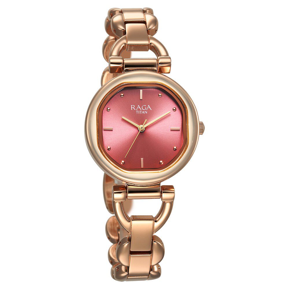 Titan raga pink dial store