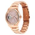 Titan Unending Beauty Automatic Brown Dial Analog Stainless Steel Strap watch for Women - image number 2