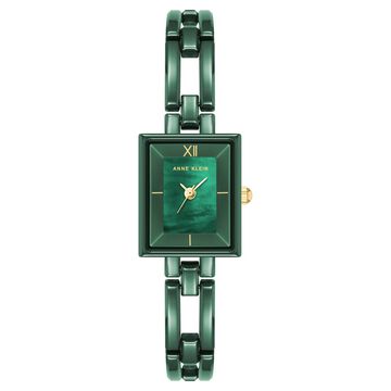 Anne Klein Quartz Analog Green dial Ceramic Strap Watch for Women