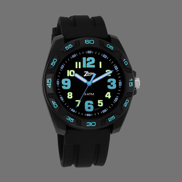 Zoop By Titan Quartz Analog Black Dial Silicone Strap Watch for Kids - image number 1