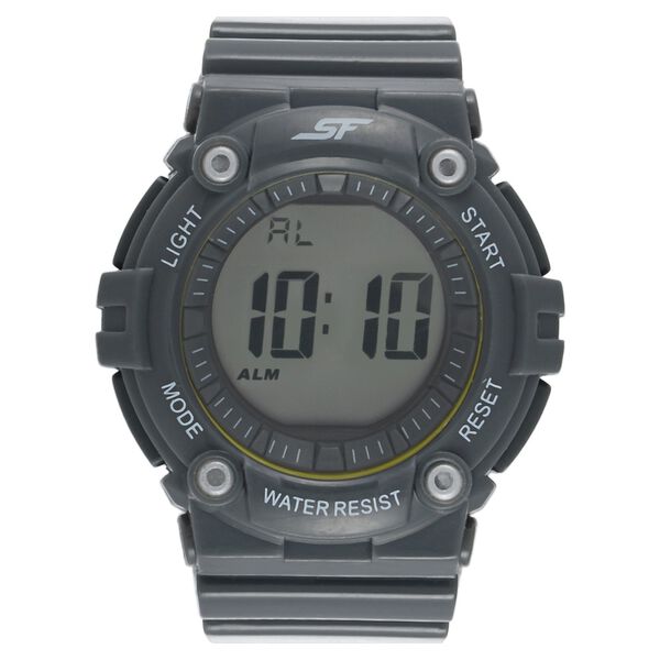 SF Digital Dial Grey Plastic Strap Watch for Men - image number 0