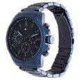 Tommy Hilfiger Quartz Analog Blue Dial Stainless Steel Strap Watch for Men - image number 2