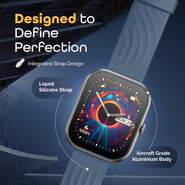 Fastrack Discovery with 4.9 CM AMOLED Display SingleSyncTM BT Calling, Built-in GPS, Running Courses, Running plans - image number 4