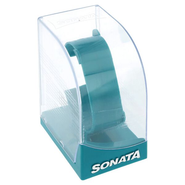 Sonata Quartz Analog White Dial Stainless Steel Strap Watch for Men - image number 4