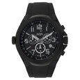 Xylys Swiss Chronograph Black Plastic Strap and Black Dial Watch For Men - image number 0