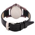 Fastrack Quartz Analog Black Dial Leather Strap Watch for Girls - image number 2