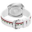 Ducati Quartz Chronograph Silver Dial White Silicone Strap Watch For Men - image number 2