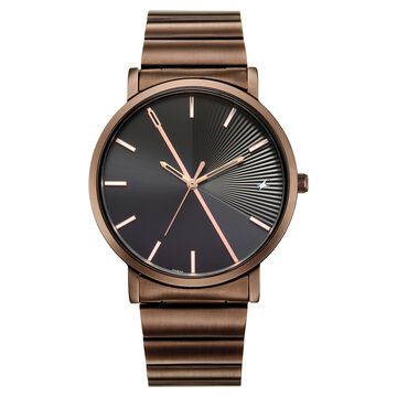 Fastrack 9 to Fine Analog with Black Dial Metal Strap Watch for Guys