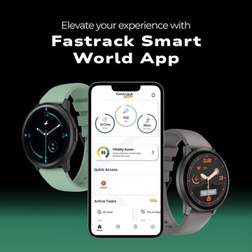 Fastrack Jupiter R3 Smartwatch with 1.38" TFT 2.5D Display ,Push Button Interaction, HRM,SpO2 & Sleep Tracking