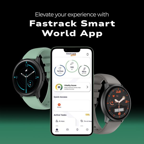 Fastrack Jupiter R3 Smartwatch with 1.38" TFT 2.5D Display ,Push Button Interaction, HRM,SpO2 & Sleep Tracking - image number 6